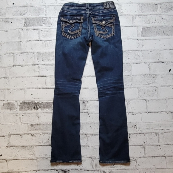 Silver Jeans Fluid Aiko Mid Slim Boot Cut - Picture 4 of 11